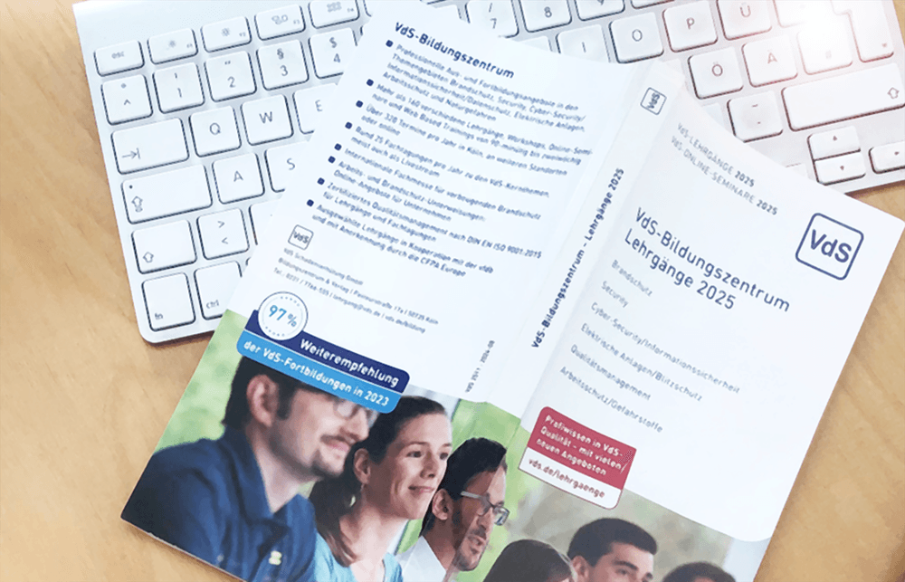 Die VdS-Lehrgangsbroschüre